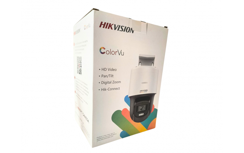 HIKVISION 2MP IP PT DOME CAMERA (2DE2C200SCG) WITH NIGHT COLOUR | BUILT IN MIC