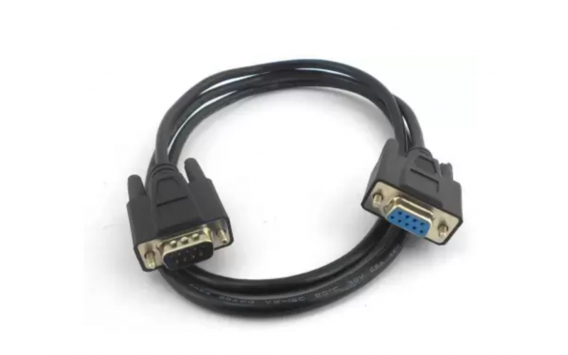 9 PIN SERIAL CABLE (MALE TO FEMALE) 1.2m BRANDED