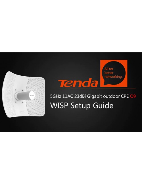 TENDA OUTDOOR ACCESS POINT TO POINT O9