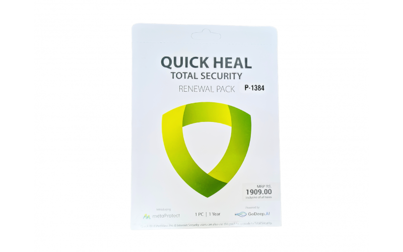 QUICK HEAL TOTAL SECURITY RENEWAL TR1UP (1 USER 1 YEAR) QHTSRTR1UP