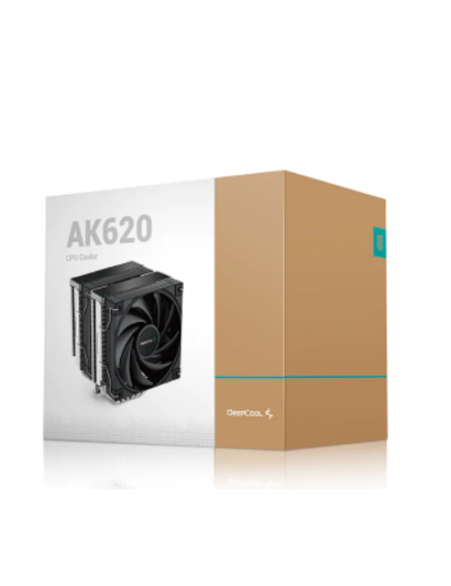 DEEPCOOL DESKTOP AIR COOLER CPU FAN (AK620) FOR INTEL|AMD 