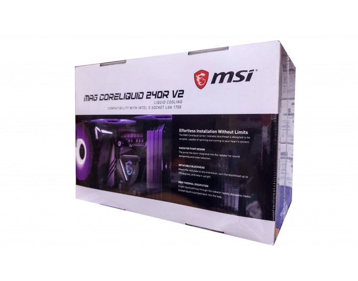 MSI MAG CORELIQUID 240R V2 Liquid MAG CORELIQUID 240R V2 WHITE