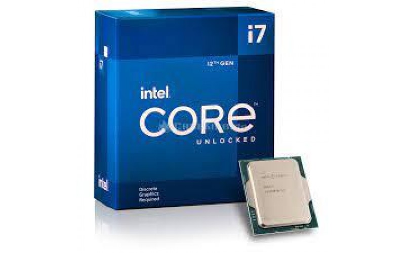 INTEL CPU 12TH GEN i7 12700KF (GRAPHICS REQUIRED) WITHOUT FAN)