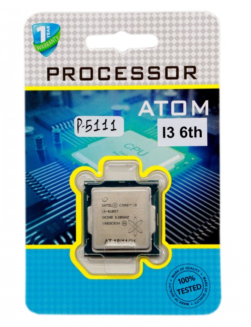 PULLOUT CPU I3 6TH GEN 3.2 GHZ (1 YEAR)