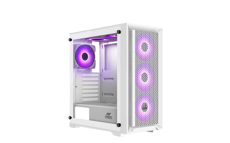 ANT ESPORTS GAMING CABINET SX7 (WHITE)