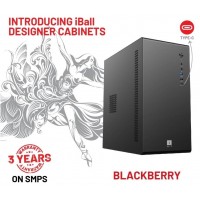 IBALL CABINET BLACKBERRY WITH SMPS MICRO ATX SLEEK