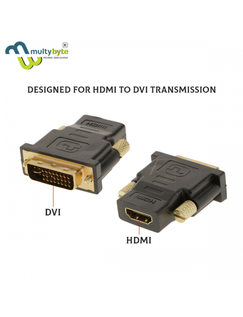 MULTYBYTE DVI TO HDMI CONNECTOR (24+5)