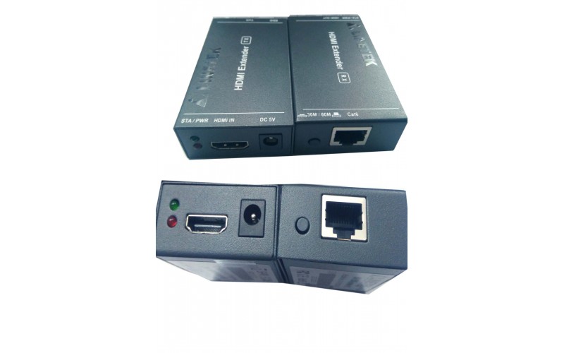 HDMI EXTENDER WITH LAN 60M WITH ADAPTER