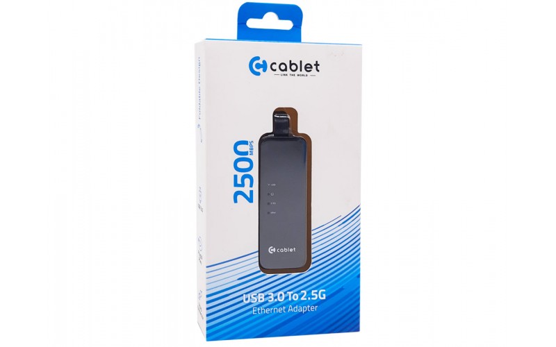 CABLET USB TO LAN CONVERTER GIGA 3.0 2500GBPS