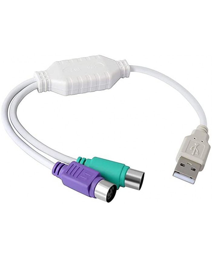 DI USB TO PS2 (MALE TO FEMALE) CABLE