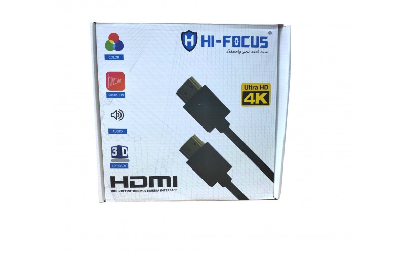 HIFOCUS HDMI CABLE 15M 4K 30HZ 1080P WITH ETHERNET 10.2GB/S SPEED	
