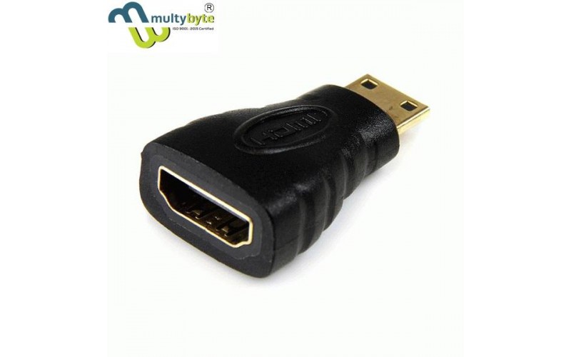 MULTYBYTE MINI HDMI TO HDMI CONNECTOR