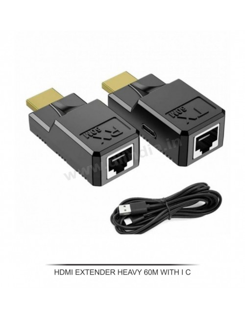 HDMI EXTENDER WITH LAN 60m WITH IC