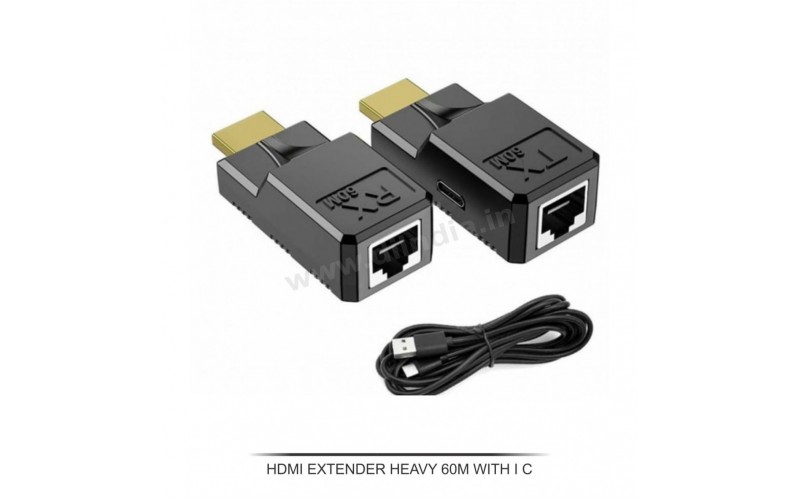 HDMI EXTENDER WITH LAN 60m WITH IC