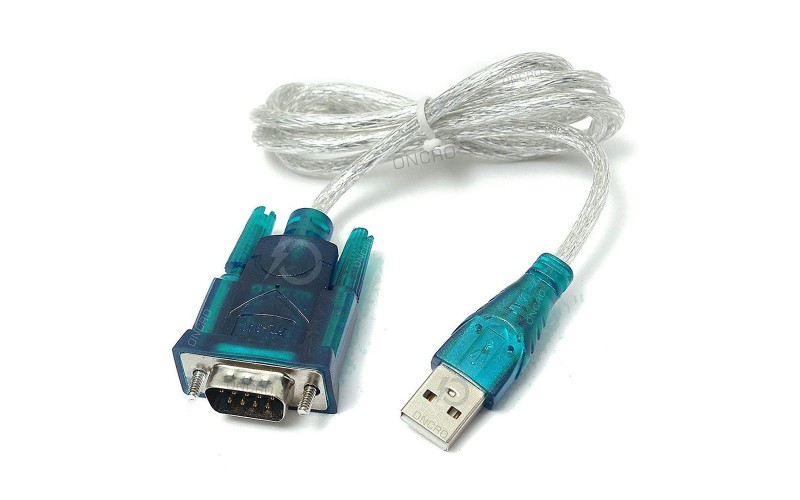 USB TO SERIAL (MALE TO FEMALE) (RS232|DB9) CONVERTER (CONNECT SERIAL DEVICE TO PC)