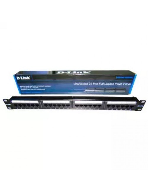 DLINK PATCH PANEL 24 PORT CAT6 FULLY LOADED
