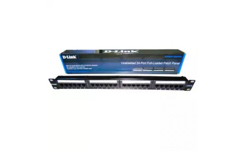 DLINK PATCH PANEL 24 PORT CAT6 FULLY LOADED