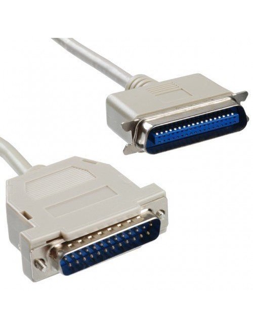 RANZ PARALLEL TO PARALLEL (25MALE TO 36FEMALE) 36PIN PRINTER CABLE