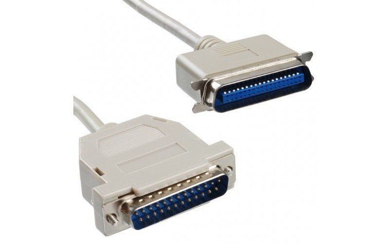 RANZ PARALLEL TO PARALLEL (25MALE TO 36FEMALE) 36PIN PRINTER CABLE