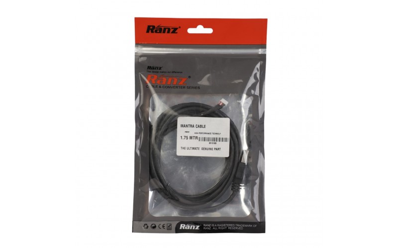 RANZ AADHAR USB CABLE FOR MANTRA DEVICE 1.8M