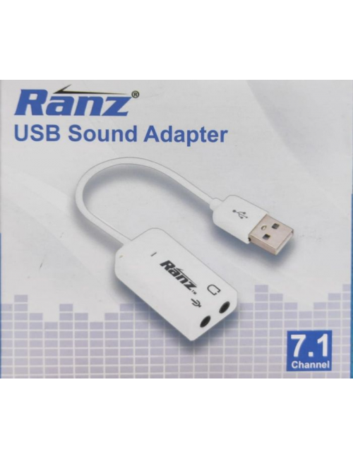 RANZ USB TO SOUND CONVERTER 7.1