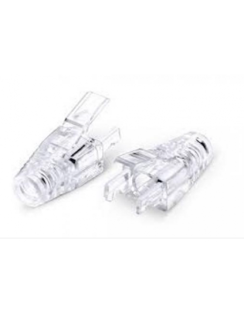 MULTYBYTE RJ45 BOOT TRANSPARANT (PACK OF 100)