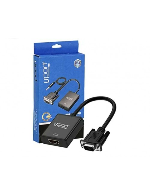 UPORT VGA TO HDMI CONVERTER WITH AUDIO 