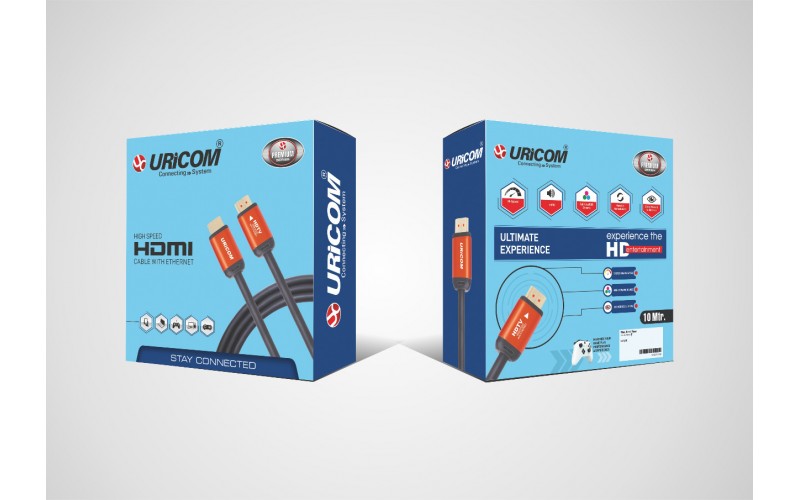 URICOM HDMI CABLE 20M 720P WITH ETHERNET 4.95GB/S SPEED