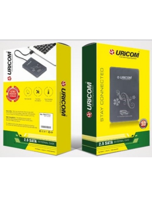 URICOM SSD HDD SATA CASING 2.5" USB 2.0