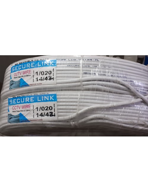 CCTV CABLE 3+1 SECURE LINK 90 YARD