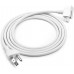 3 PIN DUCKHEAD POWER ADAPTER EXTENSION CABLE 1.5M FOR APPLE MACBOOK PRO (INDIA|US|EU)