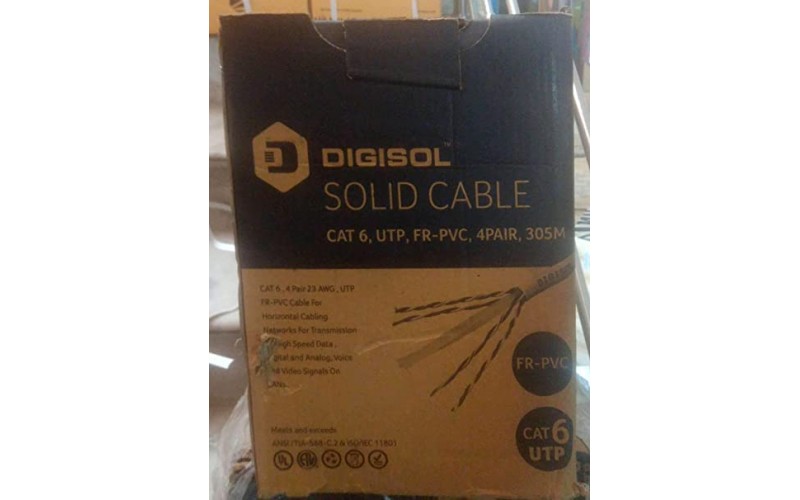 DIGISOL LAN CABLE CAT6 305M (RED)