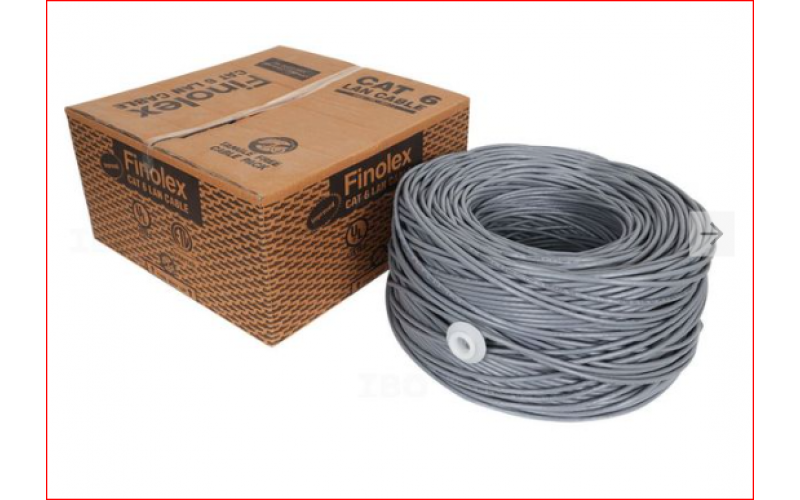 FINOLEX  LAN CABLE CAT6 305M (GREY)