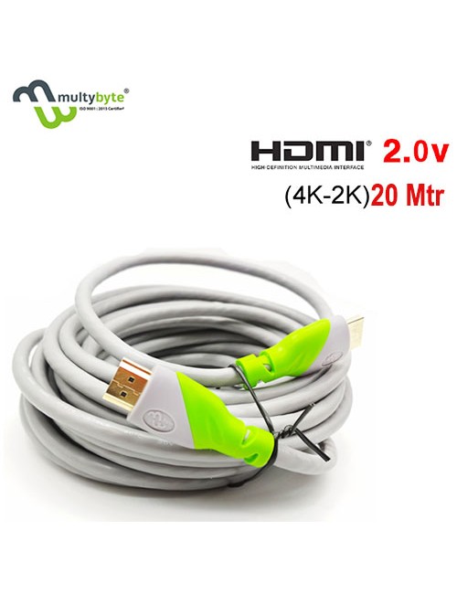 MULTYBYTE HDMI CABLE 20M 4K2K