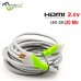 MULTYBYTE HDMI CABLE 20M 4.95GB/S 4K 60HZ