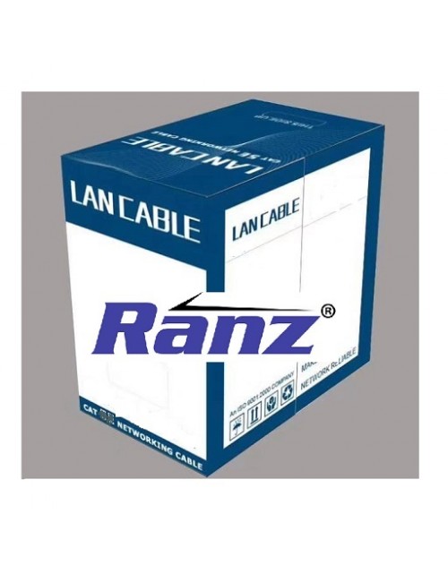 RANZ LAN CABLE CAT6 100M (ALLOY) GRAY