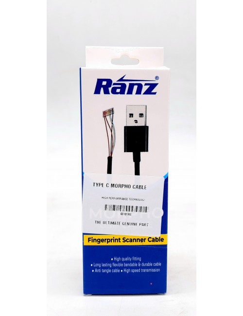RANZ AADHAR USB CABLE FOR MANTRA DEVICE 1.5M (TYPE C)