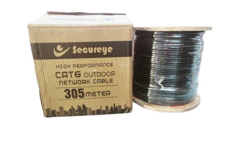 SECUREYE LAN CABLE CAT6 OUTDOOR 305M