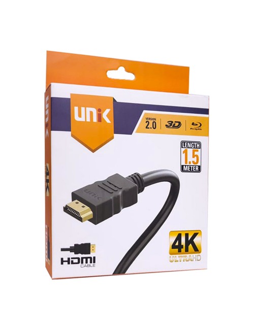 UNIK HDMI CABLE 1.5M 4K 