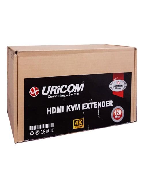 URICOM HDMI & USB EXTENDER WITH LAN 120M (KVM)