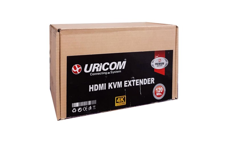 URICOM HDMI & USB EXTENDER WITH LAN 120M (KVM)