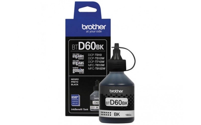 BROTHER INK BOTTLE BTD60BK (BLACK) 321519