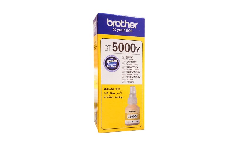 BROTHER INK BOTTLE BT 5000 (YELLOW)