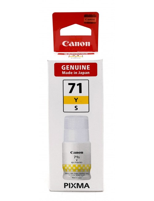 CANON INK BOTTLE 71 YELLOW SMALL 40ML Gi71SY