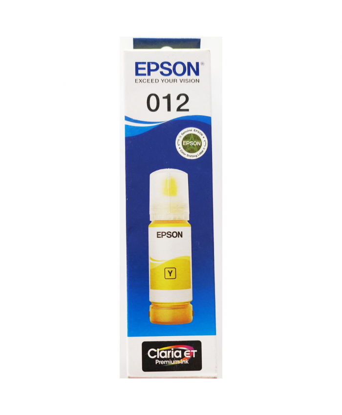 EPSON INK BOTTLE 012 (YELLOW) C13T07K498 70ML