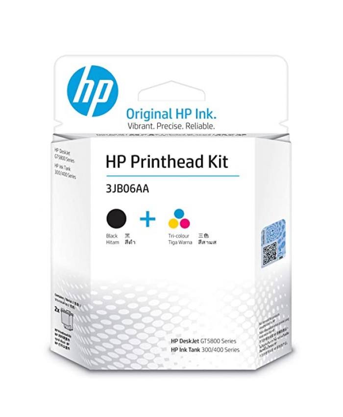 HP PRINTHEAD COMBO GT51 & 52 BLACK & COLOR COMBO (ORIGINAL)