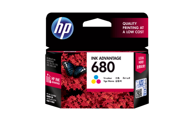 HP INK CARTRIDGE 680 TRI COLOR (ORIGINAL)