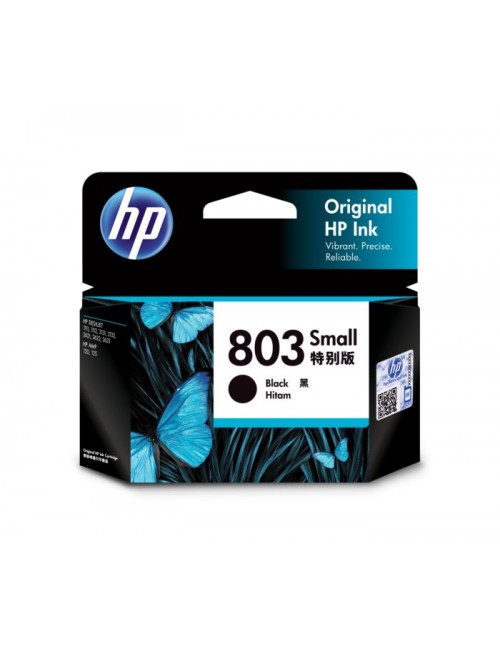 HP INK CARTRIDGE 803 SMALL BLACK (ORIGINAL)1pF6V23AA