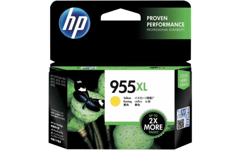 HP INK CARTRIDGE 955XL YELLOW (ORIGINAL)