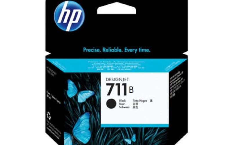 HP UK INK CARTRIDGE 711B 38ML BLACK (ORIGINAL)